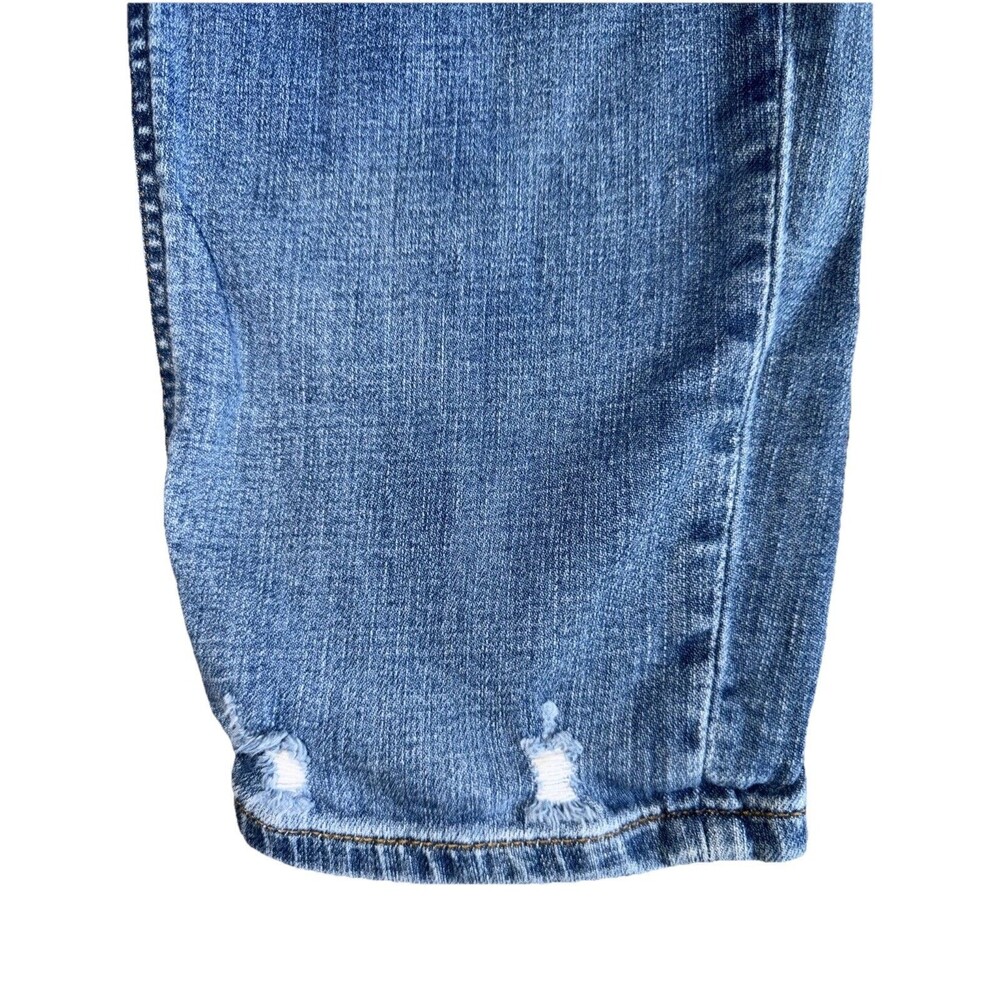 Studio Blue Womens 32 Stretch Med Wash Distressed Skinny Slim Fit 5-Pocket Jeans - Picture 4 of 16